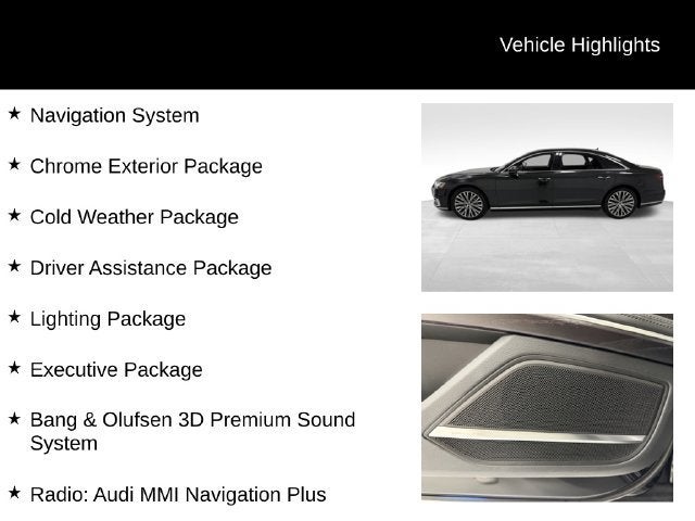 2019 Audi A8 L 55 TFSI QTRO