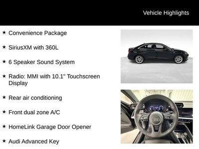 2025 Audi A3 Premium