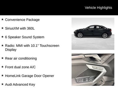 2025 Audi A3 Premium