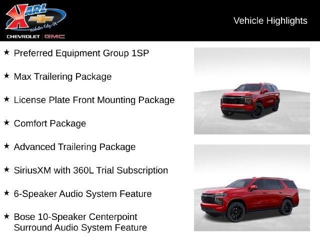 2026 Chevrolet Tahoe RST