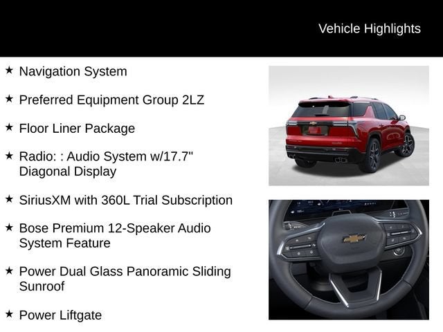 2026 Chevrolet Traverse High Country