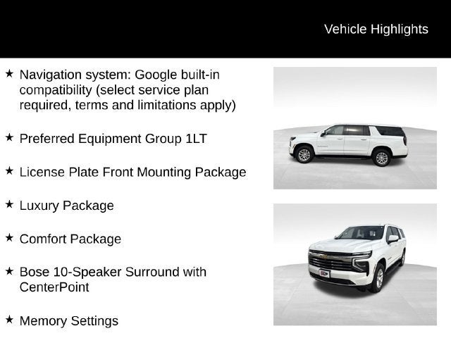 2025 Chevrolet Suburban LT