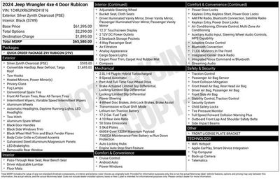 2024 Jeep Wrangler 4xe Rubicon