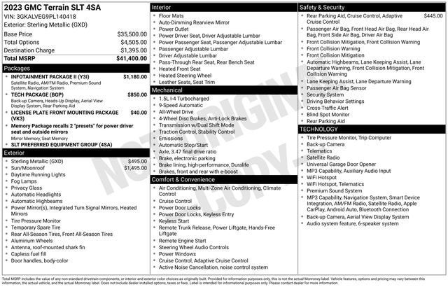 2023 GMC Terrain SLT
