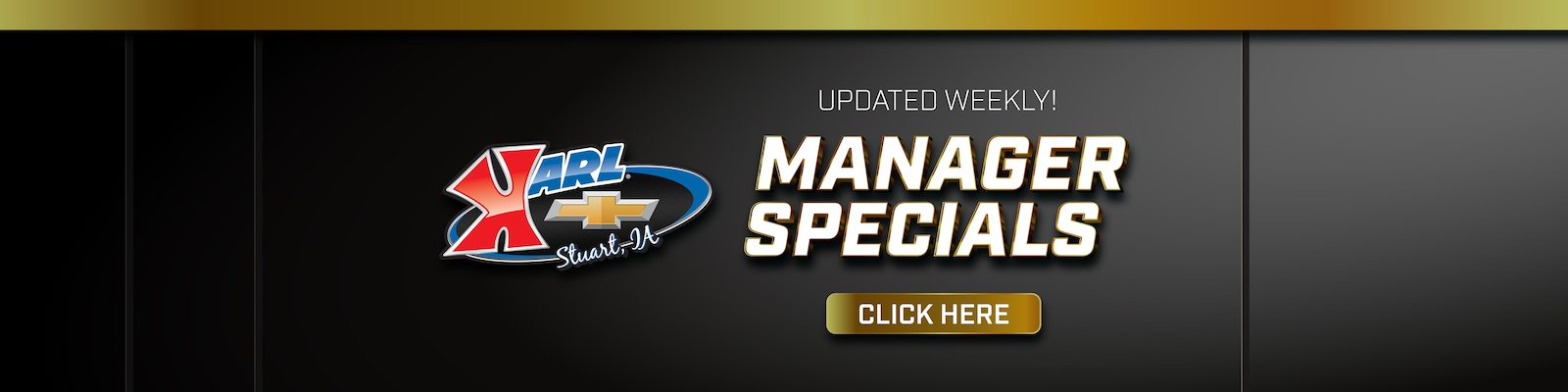 Manager Specials at Karl Chevrolet of Stuart in Stuart IA