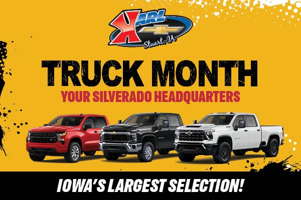 It's Truck Month at Karl Chevrolet of Stuart