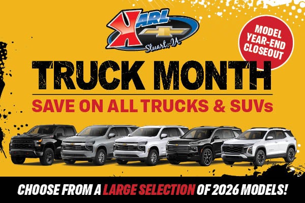 It's Truck Month at Karl Chevrolet of Stuart
