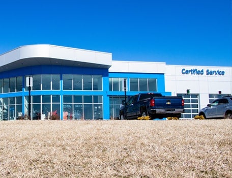 GM World Class Technician working in the Karl Chevrolet of Stuart service center